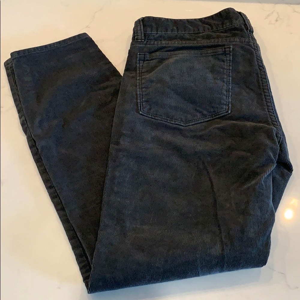 JCrew Gray Corduroys